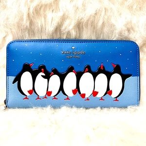 Kate Spade Arctic Friends Continental Wallet